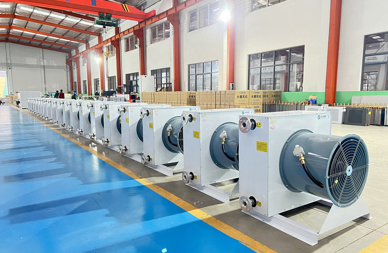 防爆型工業(yè)暖風(fēng)機(jī)生產(chǎn)場(chǎng)景